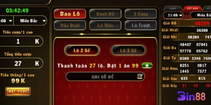 Chốt số tại app BIN88 để thắng lớn cần có kinh nghiệm.